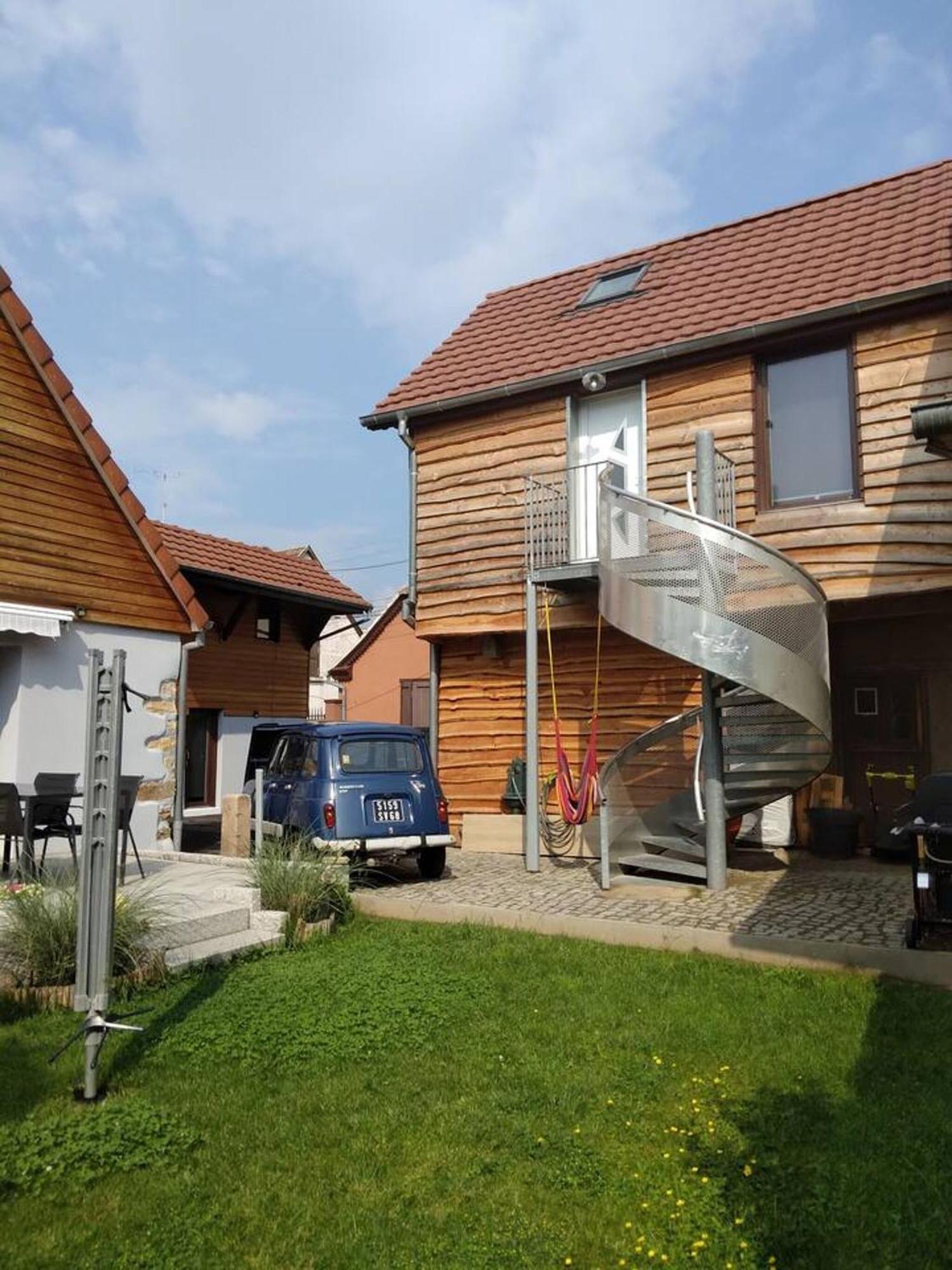 Appartement Cosy Wintzenheim + Terrasse Exterior foto